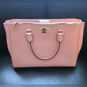 Michael Kors Crossbody Handbag In Blush Pink